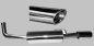 Preview: Performance rear silencer left (JAXK8-OVALL); Jaguar XK8 / XKR